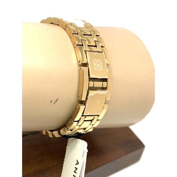 Anne Klein Women's Watch AK/3994 Quartz MOP Dial White Ceramic Gold Steel 36mm - Picture 10 of 14